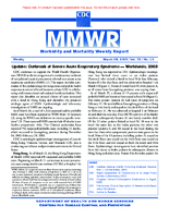 MMWR Morbidity and Mortality Weekly Report Vol 52 No 12 March 28 2003