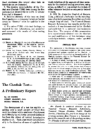 The Chediak testA preliminary report