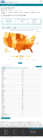 United States COVID19 Cases and Deaths by State Reported to the CDC Since January 22 2222 COVID19 case rate in the US reported to the CDC by stateterritory cases per 100000 Oct 18 2020