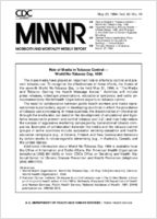 Morbidity and Mortality Weekly Report MMWR May 20 1994  Vol 43  No 19