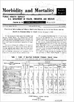 Morbidity and Mortality Weekly Report Vol 10 No 1 for Release January 13 1961