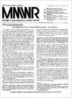 MMWR Morbidity and Mortality Weekly Report September 30 1977  Vol 26  No 39