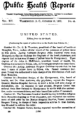 Public health reports  v 12 no 44 October 29 1897
