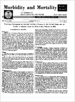 Morbidity and Mortality Weekly Report Vol 5 No 6 February 17 1956