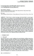 Comparing Diesel and GDiesel Exhaust Exposures in an Underground Mining Laboratory