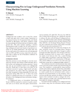 Characterizing Fire in Large Underground Ventilation Networks Using Machine Learning
