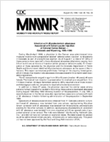 Morbidity and Mortality Weekly Report MMWR August 23 1996  Vol 45  No 33