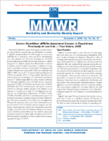 MMWR Morbidity and Mortality Weekly Report Vol 54 No 47 December 2 2005