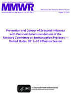 Morbidity and Mortality Weekly Report MMWR Recommendations and Reports  Vol 68  No 3 August 23 2019