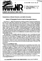 MMWR Morbidity and Mortality Weekly Report July 29 1988  Vol 37  No 29