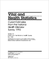 Current estimates from the National Health Interview Survey 1993