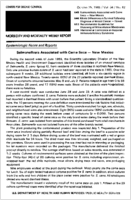 MMWR Morbidity and Mortality Weekly Report October 25 1985  Vol 34  No 42