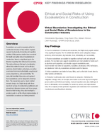 Key Findings from Research Ethical and Social Risks of Using Exoskeletons in Construction