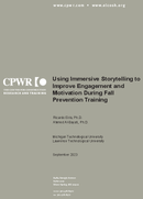 Using Immersive Storytelling to Improve Engagement and Motivation During Fall Prevention Training