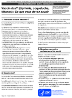 Vaccin dcaT Diphtrie Coqueluche Ttanos Ce Que Vous Devez Savoir