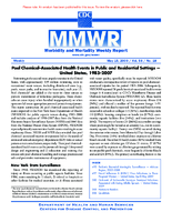 MMWR Morbidity and Mortality Weekly Report Vol 58 No 18 May 15 2009