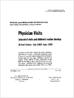 Physician visits interval of visits and childrens routine checkup United States July 1963June 1964