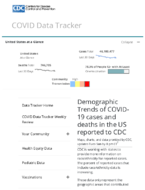 Demographic trends of COVID19 cases and deaths in the US reported to CDC Cases by RaceEthnicity Deaths by RaceEthnicity Cases by Age Group Deaths by Age Group Cases by Sex Deaths by Sex November 3 2021