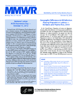 MMWR Morbidity and Mortality Weekly Report Vol 61 No 40 October 12 2012