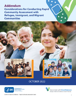 Addendum Considerations for Conducting Rapid Community Assessment with Refugee Immigrant and Migrant Communities