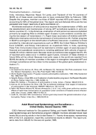 Adult Blood Lead Epidemiology and Surveillance  United States Second Quarter 1995