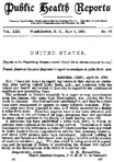 Public health reports  v 13 no 18 May 6 1898