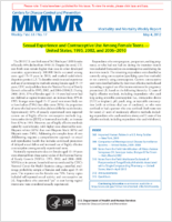 MMWR Morbidity and Mortality Weekly Report Vol 61 No 17 May 4 2012