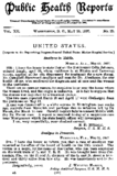 Public health reports  v 12 no 22 May 28 1897