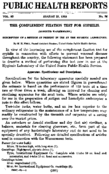 Public health reports  v 33 no 33 August 34 1918