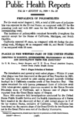 Public Health Reports  v 54 no 32 AUGUST 11 1939