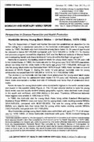 MMWR Morbidity and Mortality Weekly Report October 18 1985  Vol 34  No 41