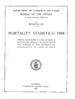 Mortality Statistics 1908
