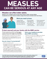Measles can be Serious at any Age