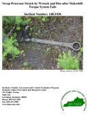Scrap Processor Struck by Wrench and Dies after Makeshift Torque System Fails