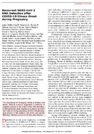 Recurrent SARSCoV2 RNA Detection after COVID19 Illness Onset during Pregnancy