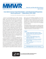 MMWR Morbidity and Mortality Weekly Report Vol 68 No 09 March 8 2019