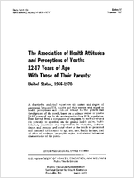 The association of health attitudes and perceptions for youths 1217 years of age and their parents United States 19661970