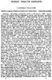 Public health reports  v 18 no 1 January 2 1903