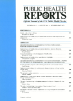 Public Health Rep  v 99 no 3 MayJune 1984  cover