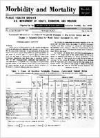 Morbidity and Mortality Weekly Report For release November 30 1957 Vol 6 No 47