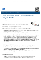 Datos breves de NIOSH personal de atencin mdica domiciliaria  cmo prevenirlas alergias al ltex