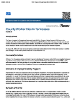 County Worker Dies In Tennessee FACE 8543