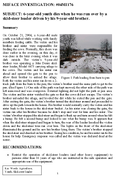 6yearold youth dies when he was run over by a skidsteer loader driven by his 9yearold brother