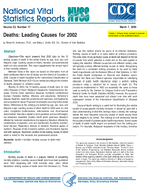 Deaths Leading Causes for 2002