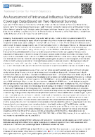 An Assessment of Intranasal Influenza Vaccination Coverage Data Based on Two National Surveys
