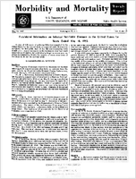 Morbidity and Mortality Weekly Report Vol 2 No 19 week ended May 16 1953