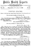 Public health reports  v 11 no 21 May 22 1896