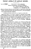 Weekly abstract of sanitary reports  v 2 no 91 November 25 1887