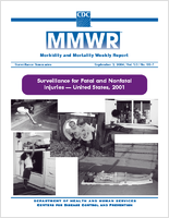 Morbidity and Mortality Weekly Report MMWR Surveillance Summaries September 2004  Vol 53  No SS7