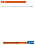 Fact Sheet Screening and Monitoring Travelers to Prevent the Spread of Ebola 20151229